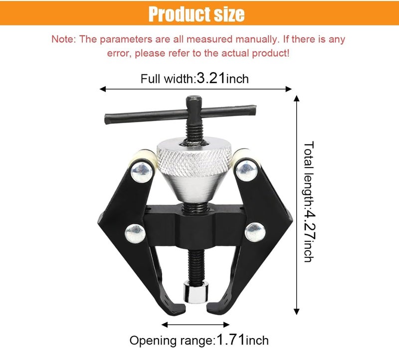 GLSOWEE Battery Terminal Puller Wiper Arm Removal Tool - Heavy-Duty Battery Terminal and Wiper Arm Puller - Automotive Windshield Wiper Arm Removal Puller Repair Tool, Suitable for Most Cars - Image 2